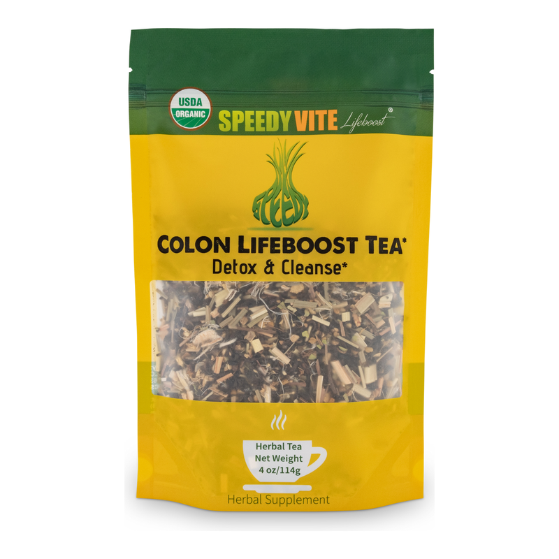 SpeedyVite® Colon Detox Tea | Gentle Digestive Support & Regularity* USDA Organic | SpeedyVite - FREE SHIPPING Tea