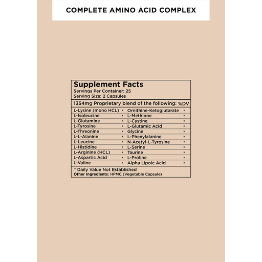 Zuma Nutrition - Complete Amino Acid Formula