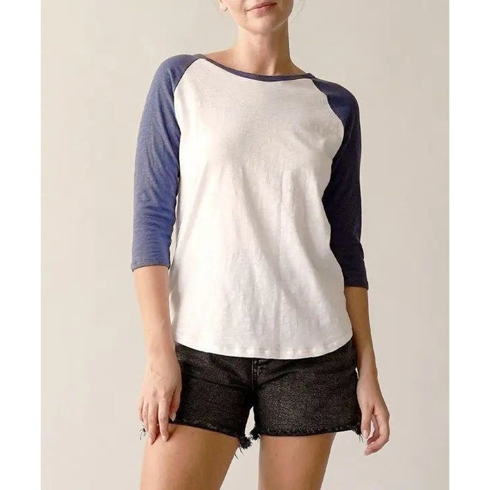 Cotton  Vintage Raglan Top