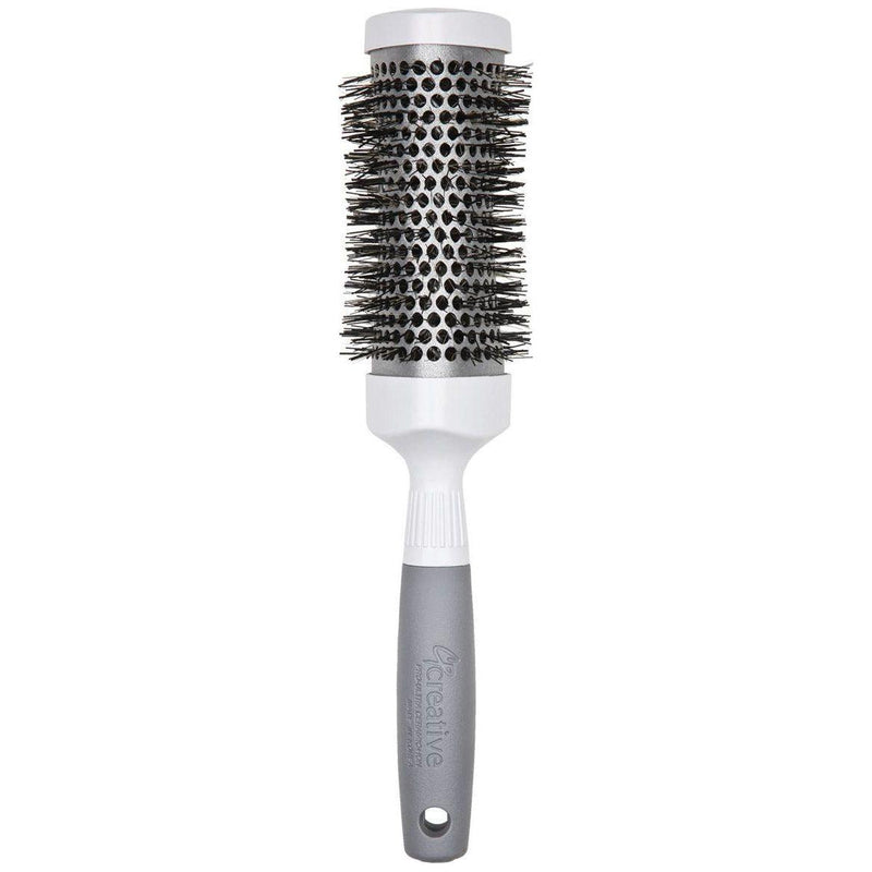 Creative Pro Hair Tools T-Curve Silver Nano Ionic Hair Brush Hair Brush