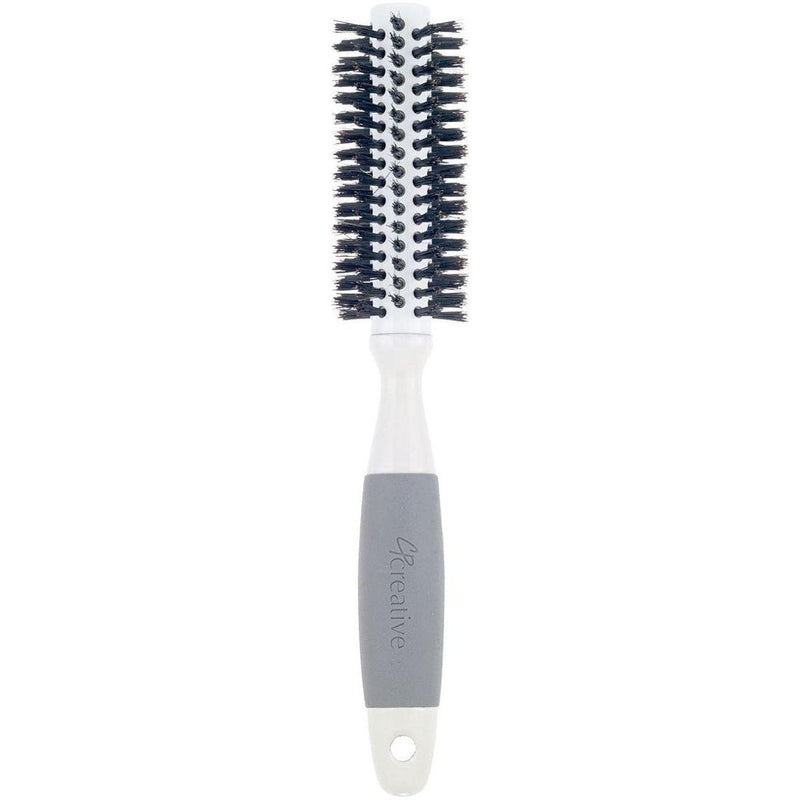 Creative Pro Hair Tools Ceramic Barrel Round Boar Bristle Hair Brush for Thick Hair Hair Brush