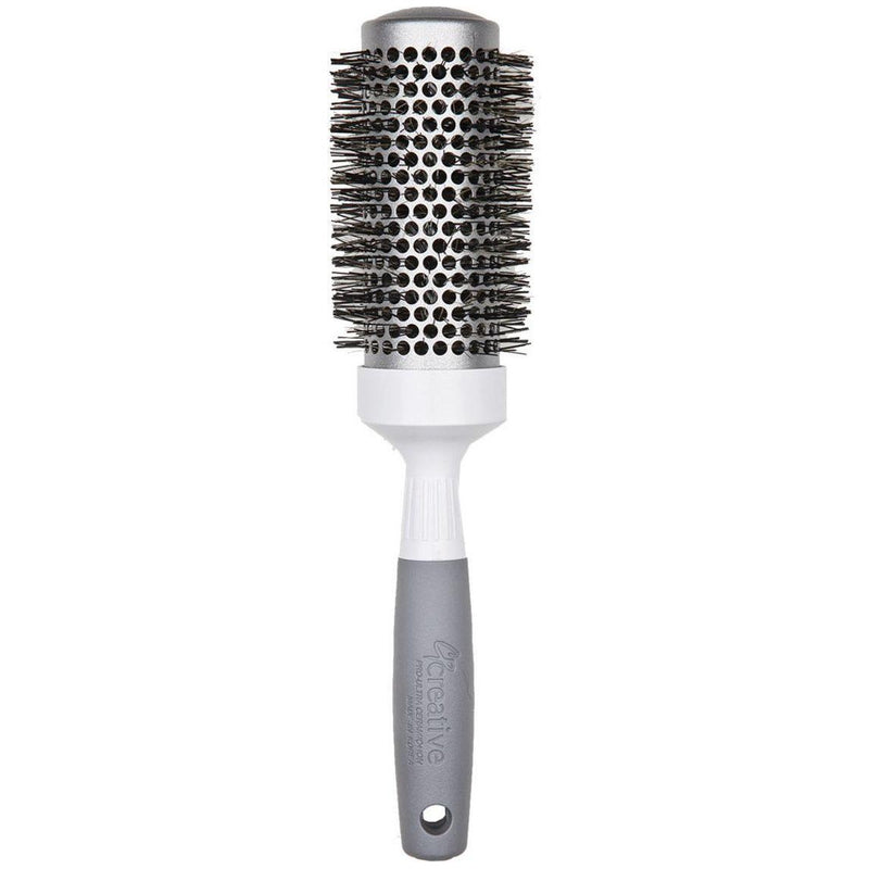 Creative Pro Hair Tools Pro-Silver Nano and Wavy Ion Bristle Hair Brush Hair Brush
