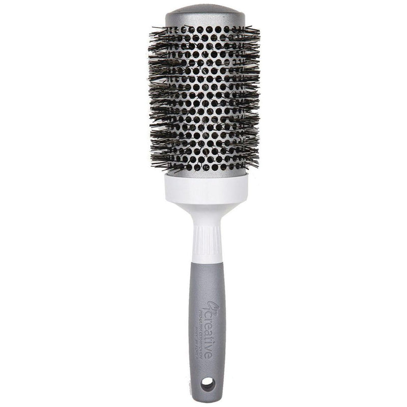 Creative Pro Hair Tools Pro-Silver Nano and Wavy Ion Bristle Hair Brush Hair Brush