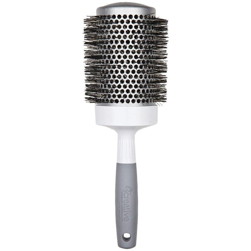 Creative Pro Hair Tools Pro-Silver Nano and Wavy Ion Bristle Hair Brush Hair Brush