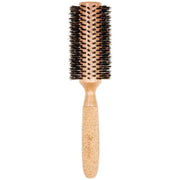 Creative Pro Hair Tools Eco-Friendly Birchwood and Cork Boar Bristle Round Hair Brush Hair Brush