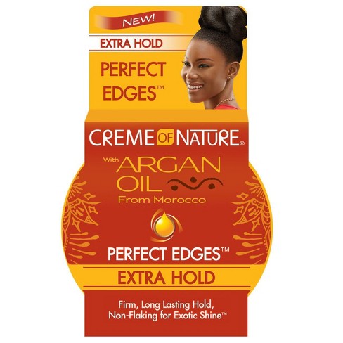 Mill's Beauty Supply Crème of Nature with Argan Oil from Morocco Perfect Edges Extra Hold Hair Edge Control