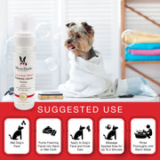 Warren London Cucumber Melon Foaming Facial For Dogs Dog Shampoo