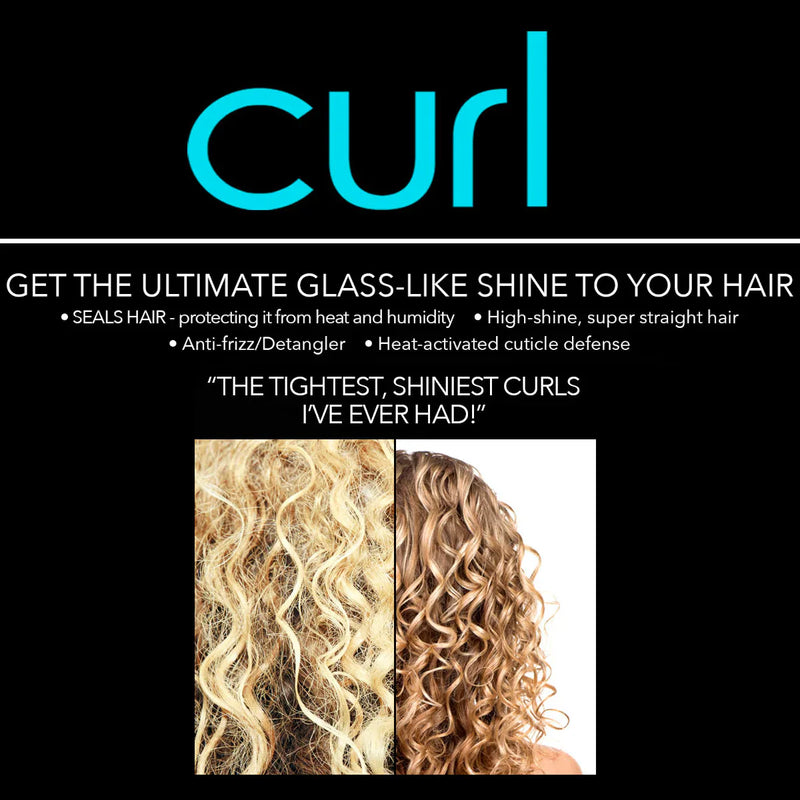 Mill's Beauty Supply Hair Chemist CURL Anti Humidity Shine Coat & Curl Sealing Spray 8 oz.