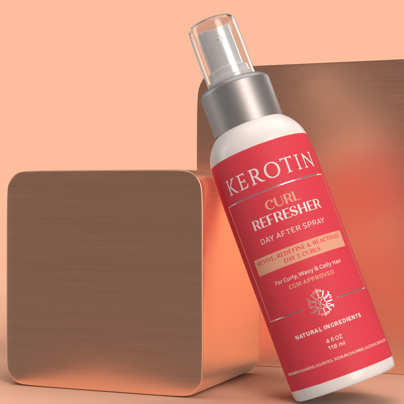 Kerotin Curl Refresher Day After Spray