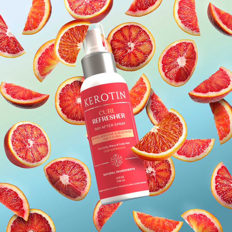 Kerotin Curl Refresher Day After Spray