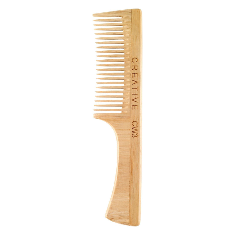 Creative Pro Hair Tools Birch Wood Combs Hair Combs