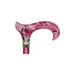 Classy Walking Canes Adjustable Fashionable Pink Rhinestone and Pearls - 16 OZ