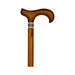Classy Walking Canes - Canes Derby Handle on Natural Wood Shaft with Gentlemen Collar