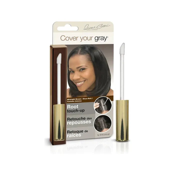 Irene Gari Cover Your Gray Temporary Touch Up Wand Light Brown/Blonde 0.25 oz