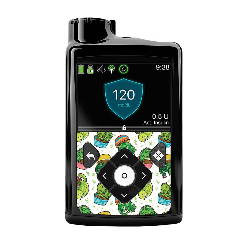 Peelz Cactus Cat Sticker for Medtronic MiniMed 770G & 780G Peelz/Stickers