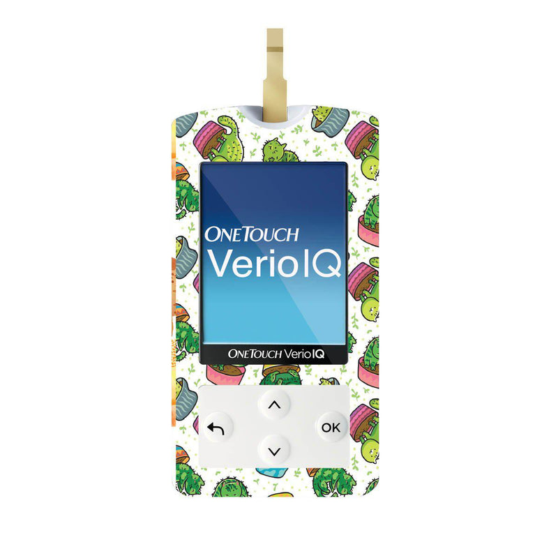 Peelz Cactus Cat for OneTouch Verio IQ Glucometer Peelz/Stickers