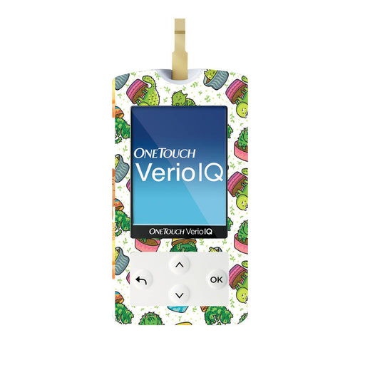 Peelz Cactus Cat for OneTouch Verio IQ Glucometer Peelz/Stickers