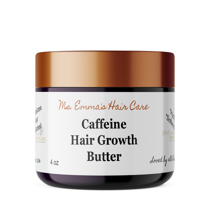 4 oz CAFFEINE HAIR GROWTH BUTTER