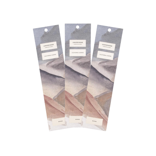 Juniper Ridge California Juniper Campfire Incense (20 Sticks) 3-Pack Incense