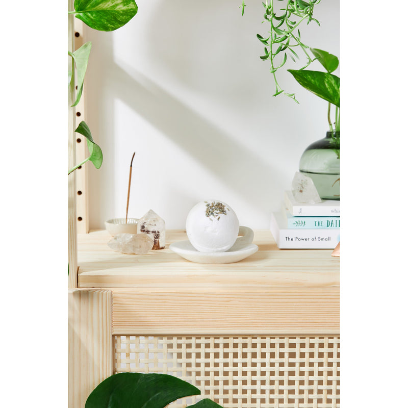 Butter Me Up Organics Organic Bath Bomb Calm Bomb- TWO SIZES lavender and chamomile bath fizzie Bath