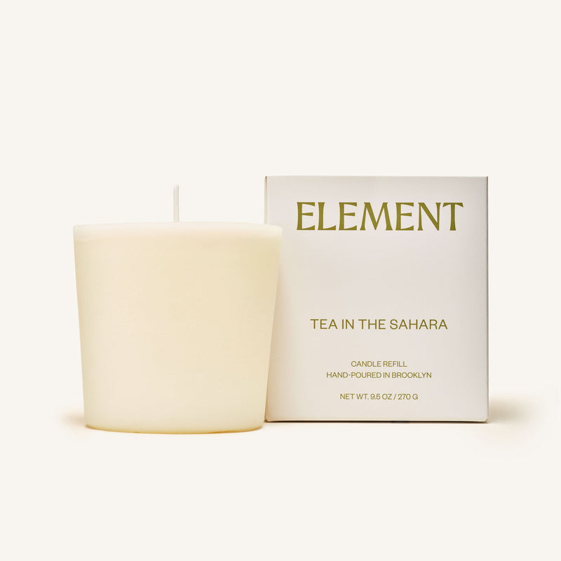 Element Brooklyn Tea in the Sahara Candle Refill Candle Refills