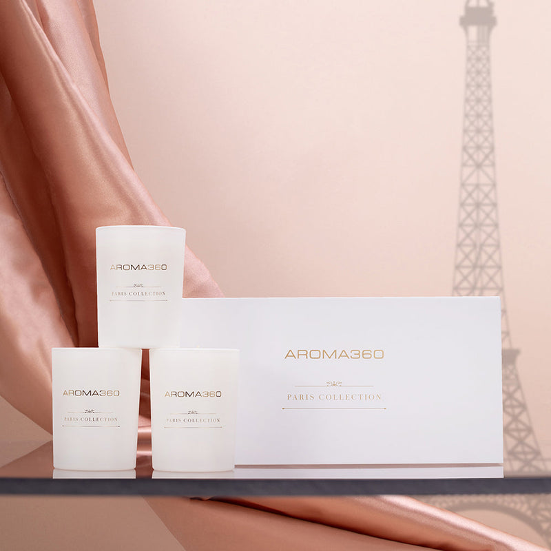 Aroma360 Paris Collection Candle Trio Paris Collection