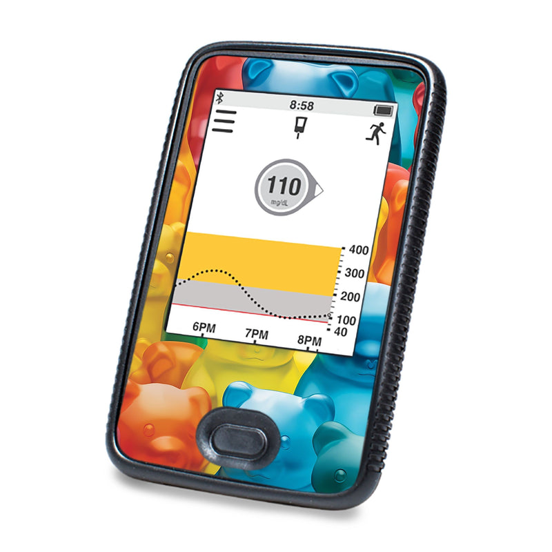 Peelz Candy Bears DEXCOM G6 Touchscreen Receiver Peelz/Stickers