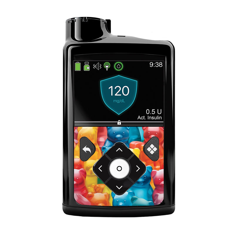 Peelz Candy Bears Sticker for Medtronic MiniMed 770G & 780G Peelz/Stickers