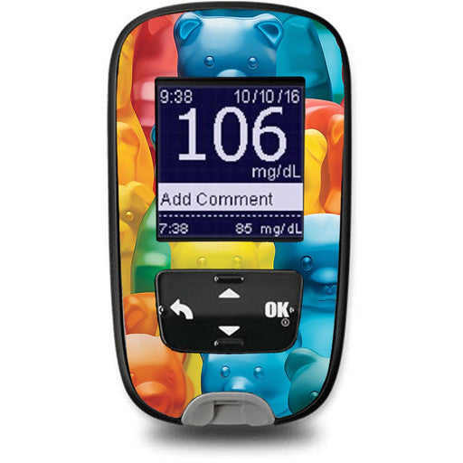 Peelz Candy Bears Sticker for the Accu-Chek Guide Glucometer Peelz/Stickers