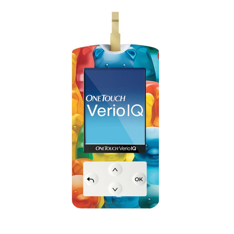Peelz Candy Bears for OneTouch Verio IQ Glucometer Peelz/Stickers