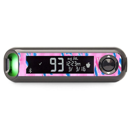 Peelz Candy Canes Sticker for Bayer Contour© Next One Glucometer Peelz/Stickers