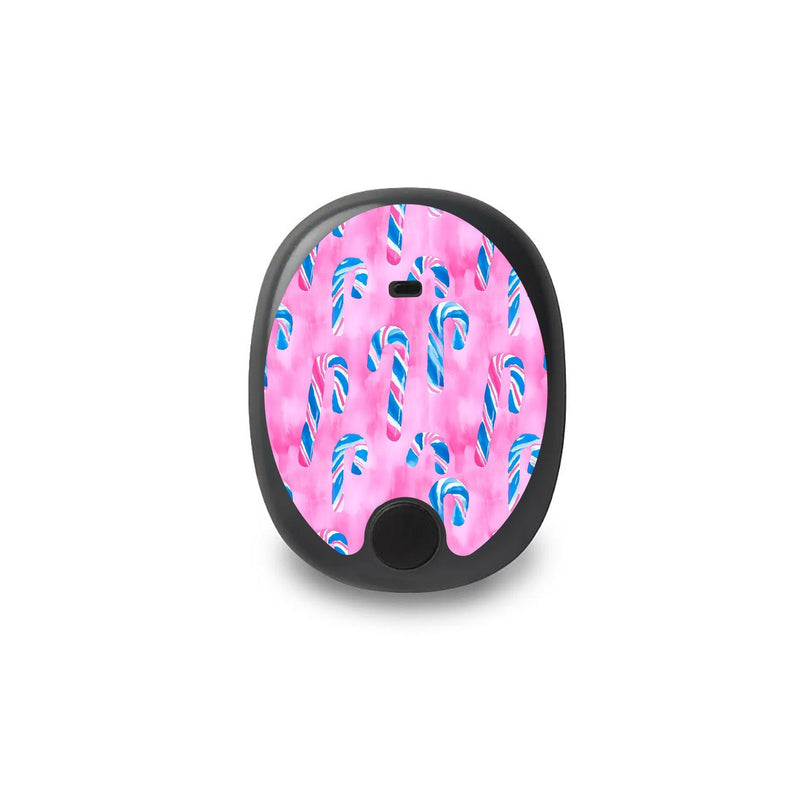 Peelz Candy Canes Sticker for Eversense Smart Transmitter Peelz/Stickers