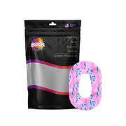 Peelz Candy Canes Dexcom G6 Patch Tape - Pump Peelz Patch Medical Tape