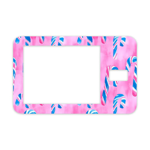 Peelz Candy Canes Sticker for Tandem t:slim Peelz/Stickers