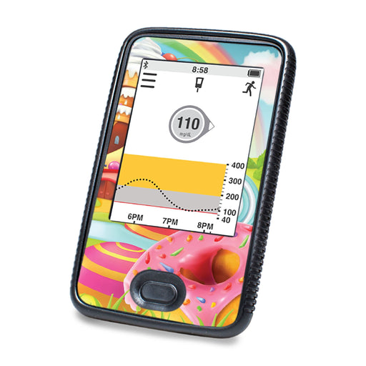 Peelz Candy Castle Designed for DEXCOM G6 Touchscreen Receiver Peelz/Stickers