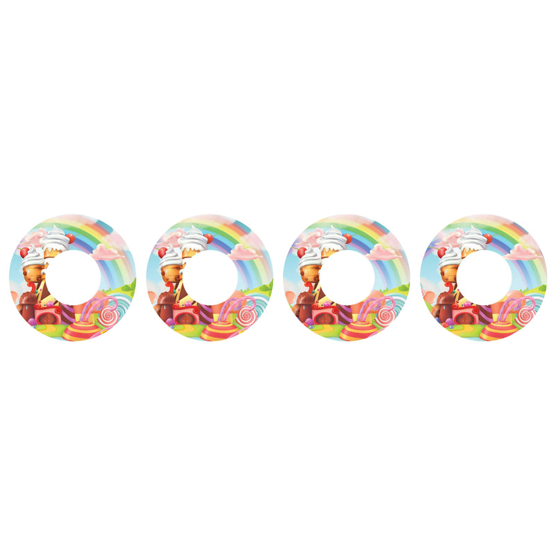 Peelz Candy Castle Patch  Tape Designed for the FreeStyle Libre 2 Patch Medical Tape