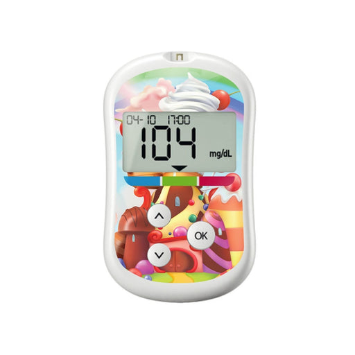 Peelz Candy Castle for OneTouch Verio Flex Glucometer Peelz/Stickers