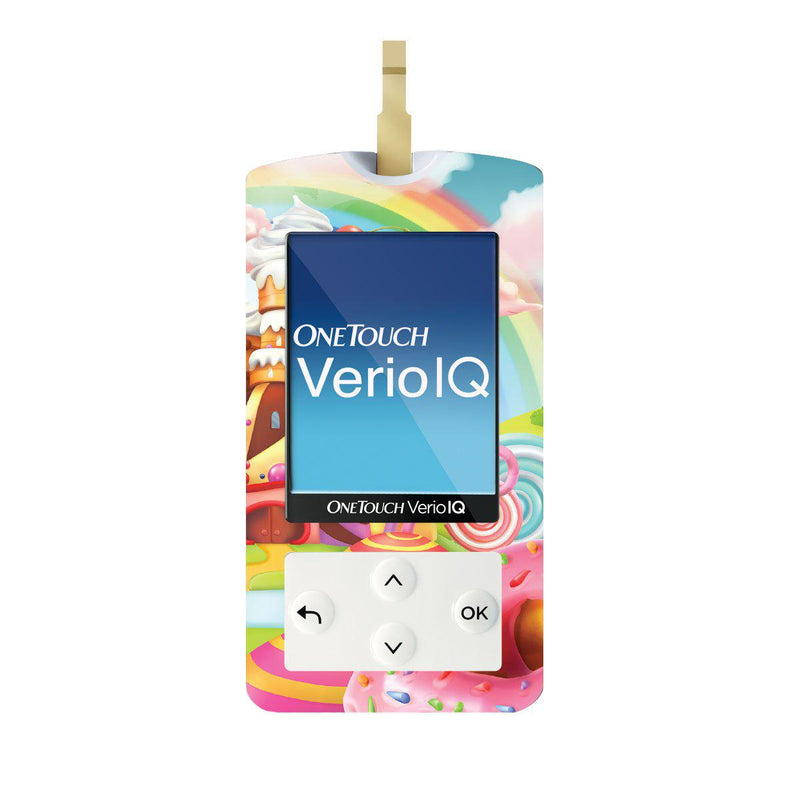 Peelz Candy Castle for OneTouch Verio IQ Glucometer Peelz/Stickers