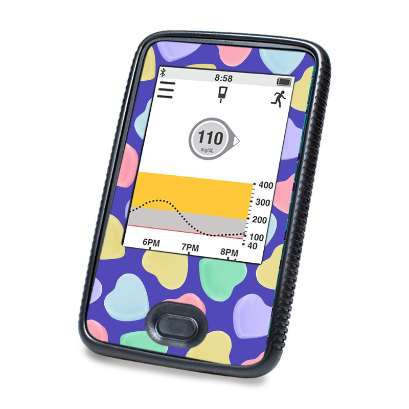 Peelz Candy Hearts DEXCOM G6 Touchscreen Receiver Peelz/Stickers