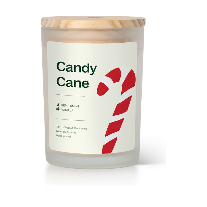 Candy Cane Naturally Scented Candle