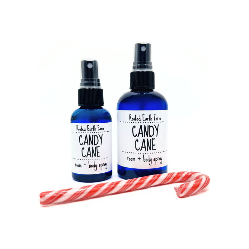 Rooted Earth Farm + Apothecary Candy Cane Room Spray Room + Body Sprays
