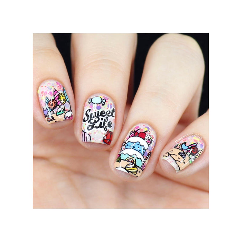 UberChic Beauty I Want Candy Stamping Plate