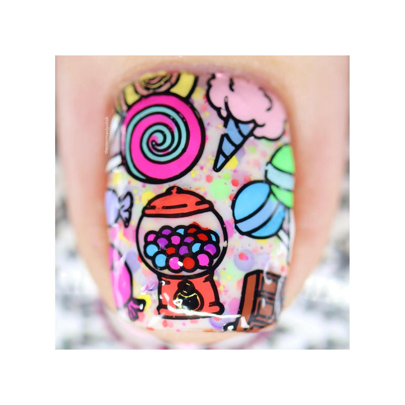 UberChic Beauty I Want Candy Stamping Plate