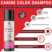 Warren London Canine Color Semi Perm Coat Color Shampoo for Dogs Spa Product