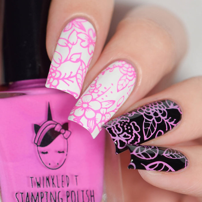 Twinkled T - Can'T Even Stamping Polish