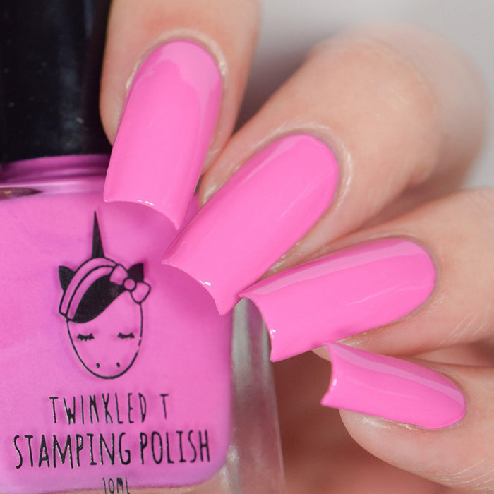 Twinkled T - Can'T Even Stamping Polish