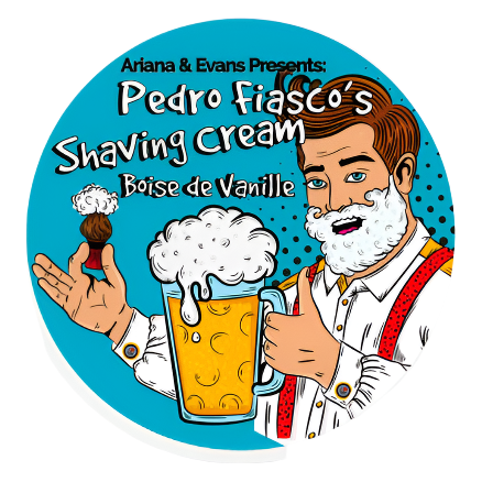Ariana & Evans Ariana & Evans Pedro Fiasco Boise De Vanille Shaving Collection Shaving Set White Smoke Aftershave Splash 3.4 oz