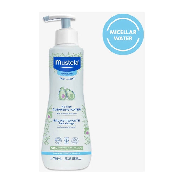 Mustela No Rinse Cleansing Baby Micellar Water - 25.35 fl oz