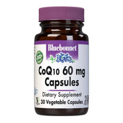 Bluebonnet Bluebonnets CoQ10 60 mg 30 Vegetarian Softgels Dietary Supplements
