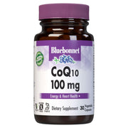 Bluebonnet Bluebonnet CoQ10 100 mg 30 Vegetarian Softgels Dietary Supplements